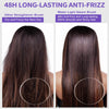 Hair Straightener Brush, Ionic Plus Steam Straightening Brush For