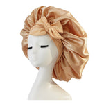 New Silk Bonnet For Sleeping Women Satin Bonnet Hair Bonnet Night