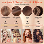 Automatic Curling Iron, Ceramic Ionic Auto-Rotating Hair Curling Wand
