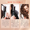 Automatic Curling Iron, Ceramic Ionic Auto-Rotating Hair Curling Wand