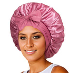 New Silk Bonnet For Sleeping Women Satin Bonnet Hair Bonnet Night