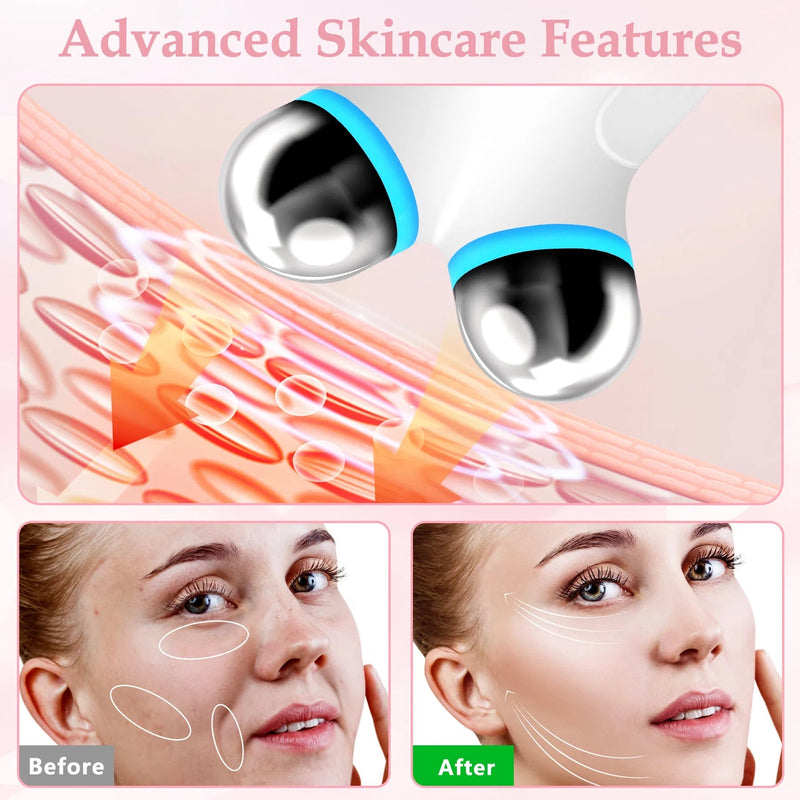 Anti Aging And Wrinkles Microcurrent Facial Device, Boost Skin Care