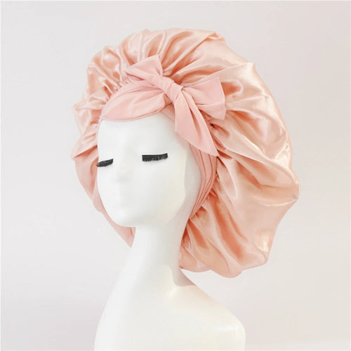 New Silk Bonnet For Sleeping Women Satin Bonnet Hair Bonnet Night