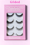 SO PINK BEAUTY Faux Mink Eyelashes (5 Pairs)