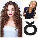 Satin Heatless Hair Curler, Lazy Natural Soft Wave DIY Heatless Curls