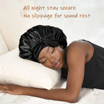 New Silk Bonnet For Sleeping Women Satin Bonnet Hair Bonnet Night