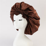 New Silk Bonnet For Sleeping Women Satin Bonnet Hair Bonnet Night