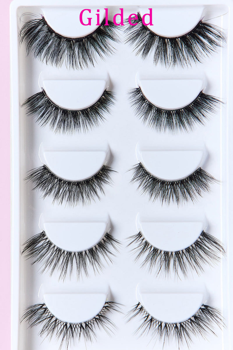 SO PINK BEAUTY Faux Mink Eyelashes (5 Pairs)