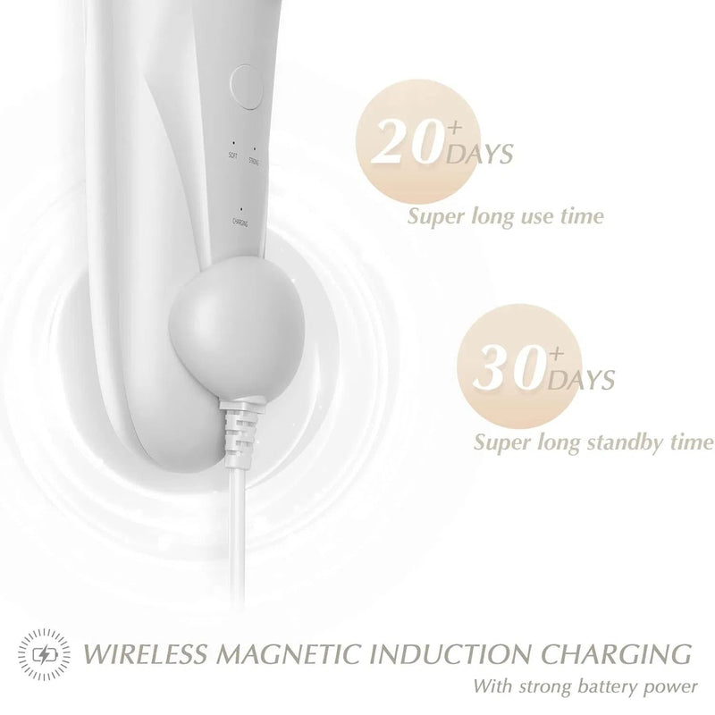 Facial Cleansing Brush, Sonic Facial Brush With 3 Brush Heads For