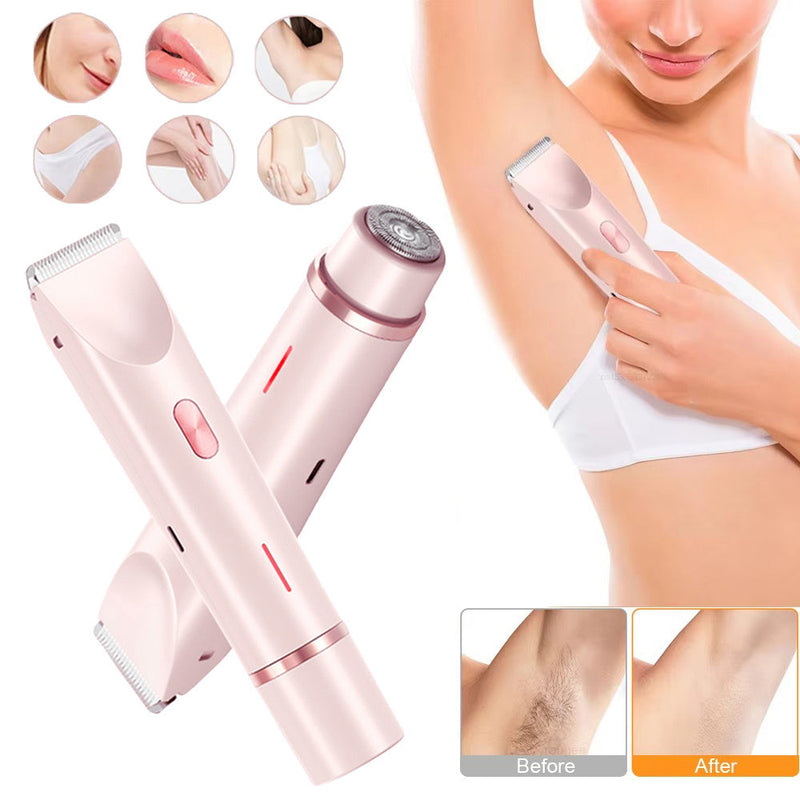 2-in-1 Double Head Hair Shaver