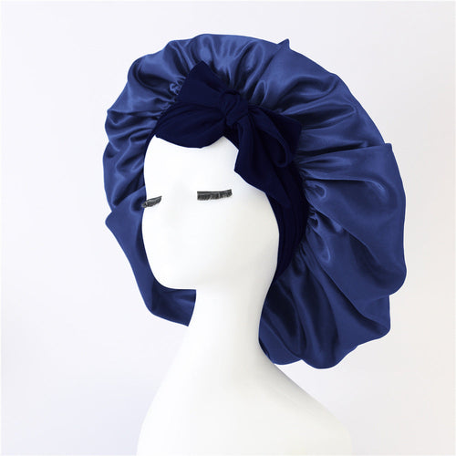 New Silk Bonnet For Sleeping Women Satin Bonnet Hair Bonnet Night