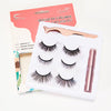 Glossy International Magnetic Lash Kit with Eyeliner Pen 3 Pairs No