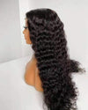 Deep Wave 4x4 Transparent Lace Front Wig