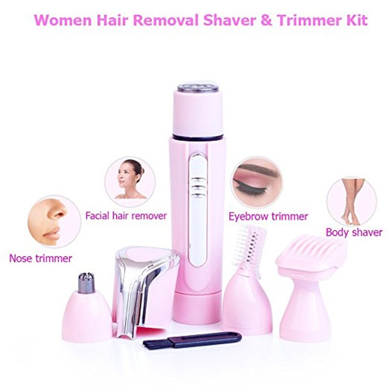 Electric Mini Facial Painless Hair Trimmer Multifunction Hair Removal