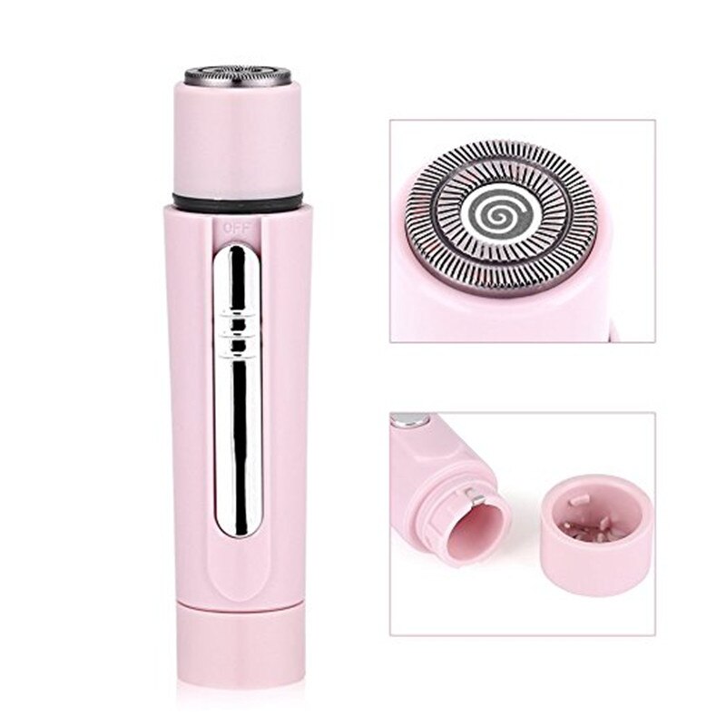 Electric Mini Facial Painless Hair Trimmer Multifunction Hair Removal