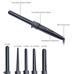 Tourmaline Ceramic Electric Curling Iron 9 19 25 32 Mm Hair Curler