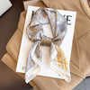 2024 New Fashion 70X70cmPrinted Women's Scarf Pashmina Silk Scarf