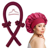Heatless Curling Rod Night Cap No Heat Ribbon Lazy Hair Curlers