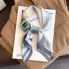 2024 New Fashion 70X70cmPrinted Women's Scarf Pashmina Silk Scarf
