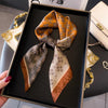 2024 New Fashion 70X70cmPrinted Women's Scarf Pashmina Silk Scarf