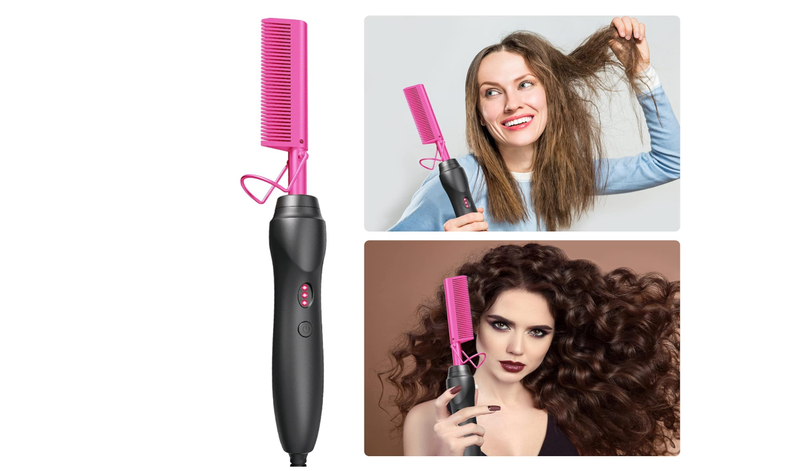 Ceramic Hot Comb Hair Straightener