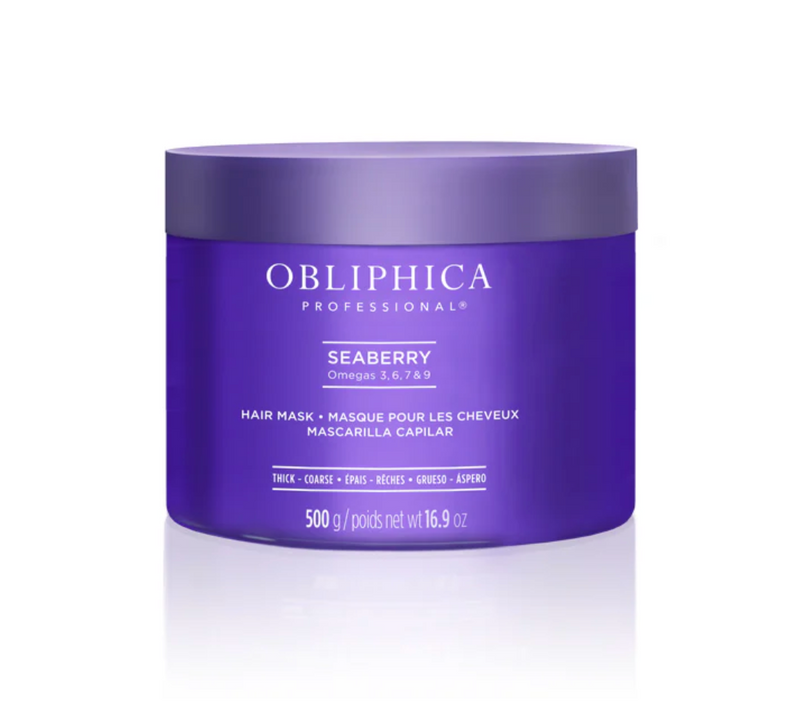 OBLIPHICA Seaberry Hair Mask - Medium to Coarse - 500g