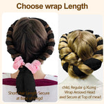 Satin Heatless Hair Curler, Lazy Natural Soft Wave DIY Heatless Curls
