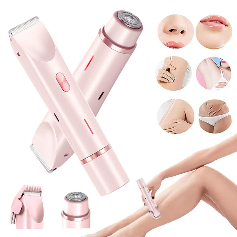 2-in-1 Double Head Hair Shaver