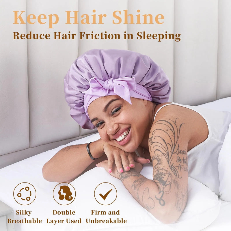 Silk Satin Bonnet