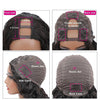 U Part Wig Deep Wave Human Hair Wigs For Black Women Brazilian Remy Ha