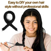 Satin Heatless Hair Curler, Lazy Natural Soft Wave DIY Heatless Curls