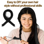 Satin Heatless Hair Curler, Lazy Natural Soft Wave DIY Heatless Curls
