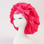 New Silk Bonnet For Sleeping Women Satin Bonnet Hair Bonnet Night
