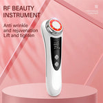 RF & EMS Multi Functional Beauty Devices With Red Blue Light Therapy,