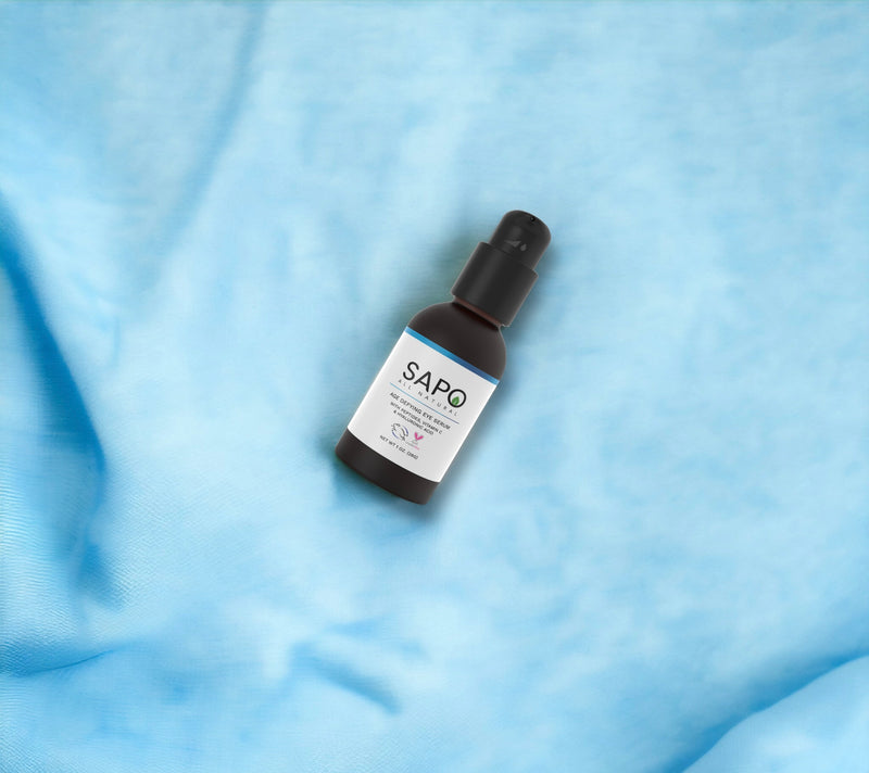 Peptide Eye Serum - Hyaluronic Acid and Vitamin C Gel for Dark Circles