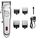 Professional Electric Hair Trimmer All-metal Clipper for Men Barber