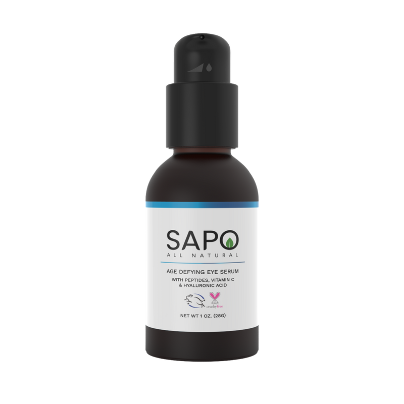 Peptide Eye Serum - Hyaluronic Acid and Vitamin C Gel for Dark Circles