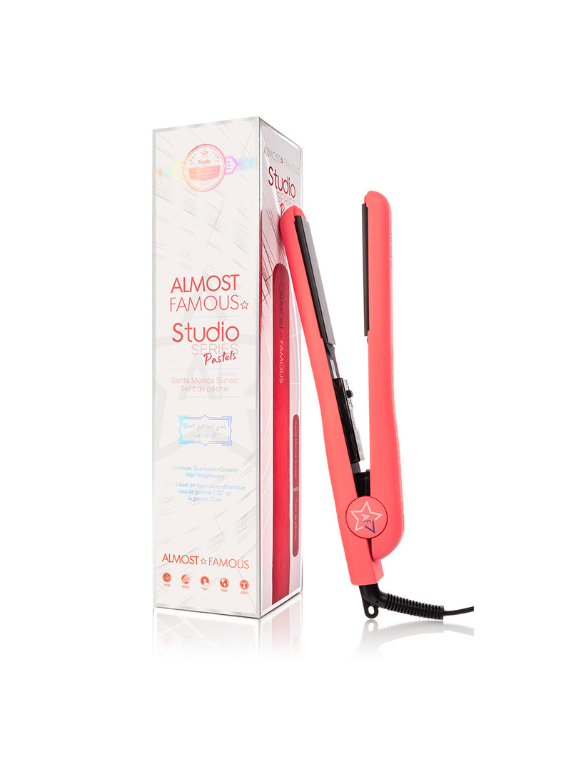 Almost Famous 1.25" Studio Series Flat Iron – Luxe Gemstone Edition