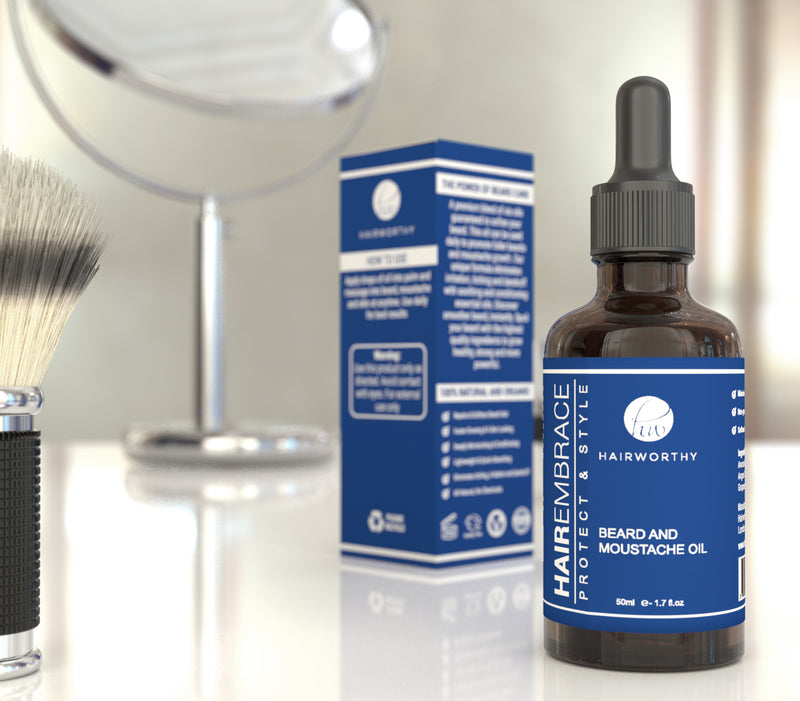 Hairworthy Hair Embrace Beard & Mustache Oil