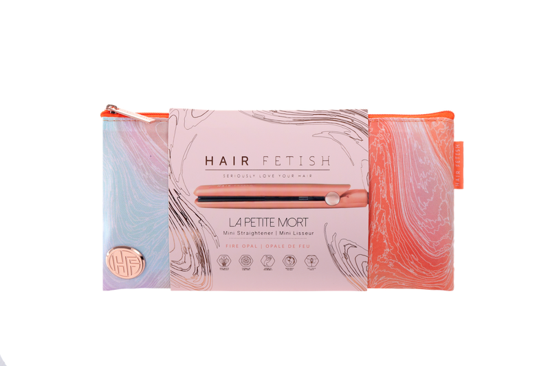 Hair Fetish Mini Flat Iron (with Designer Travel Pouch)