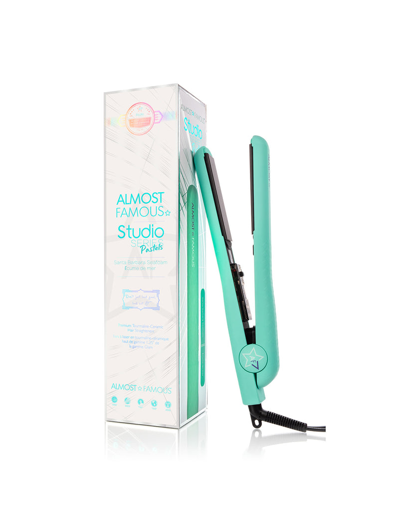 Almost Famous 1.25" Studio Series Flat Iron – Luxe Gemstone Edition