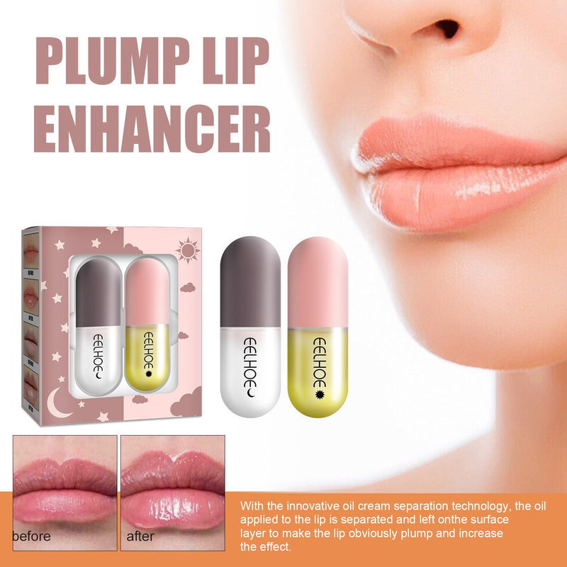 EELHOE Day and Night Lip Moisturizing Capsule
