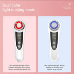 RF & EMS Multi Functional Beauty Devices With Red Blue Light Therapy,