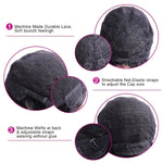 100% Human Hair Short Pixie Cut Wig; Silky Straight Pixie Cut Human