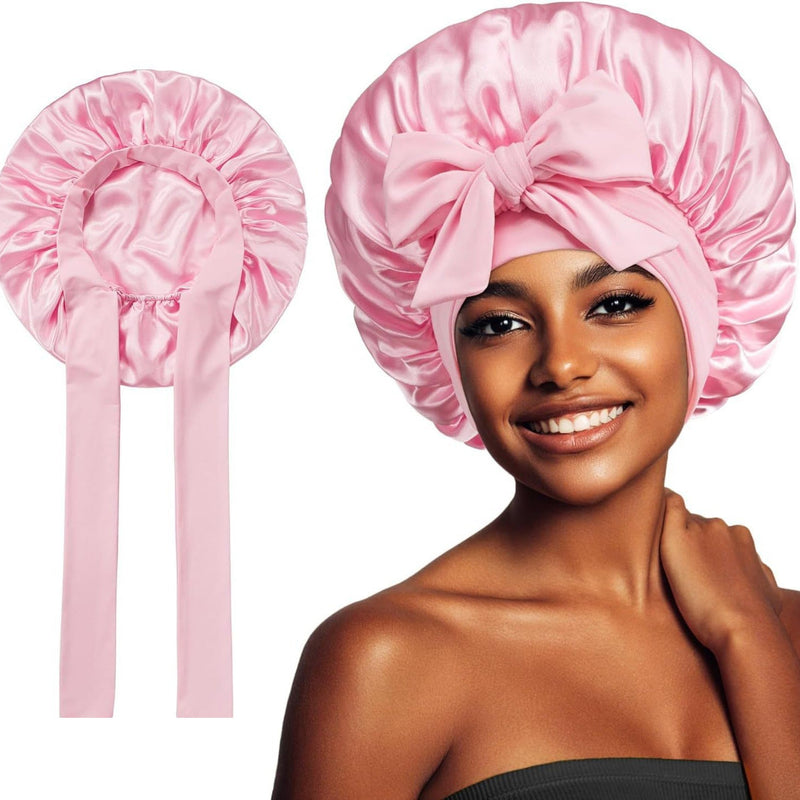 New Silk Bonnet For Sleeping Women Satin Bonnet Hair Bonnet Night
