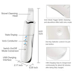 3-in-1 Ultrasonic Facial Spatula For Deep Cleansing, Electric