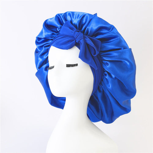New Silk Bonnet For Sleeping Women Satin Bonnet Hair Bonnet Night