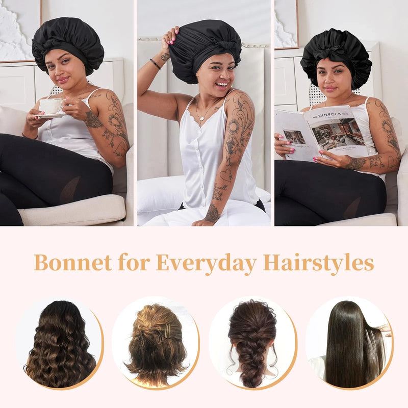 Silk Satin Bonnet