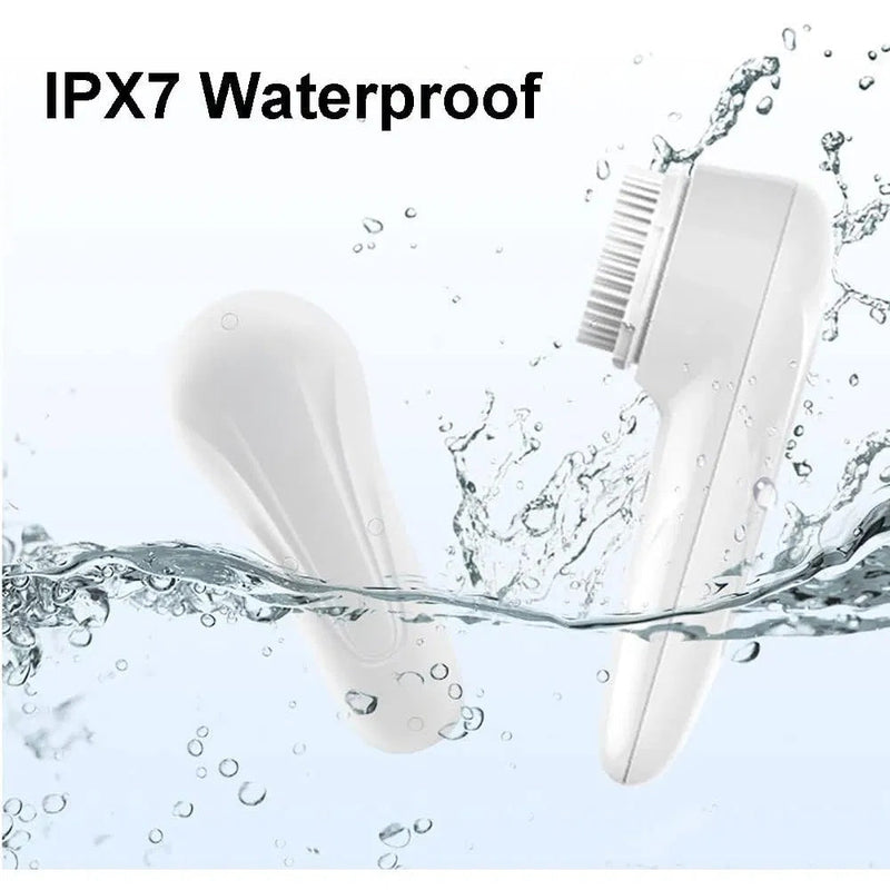 Facial Cleansing Brush, Sonic Facial Brush With 3 Brush Heads For