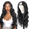 U Part Body Wave Wig – 100% Brazilian Remy Human Hair